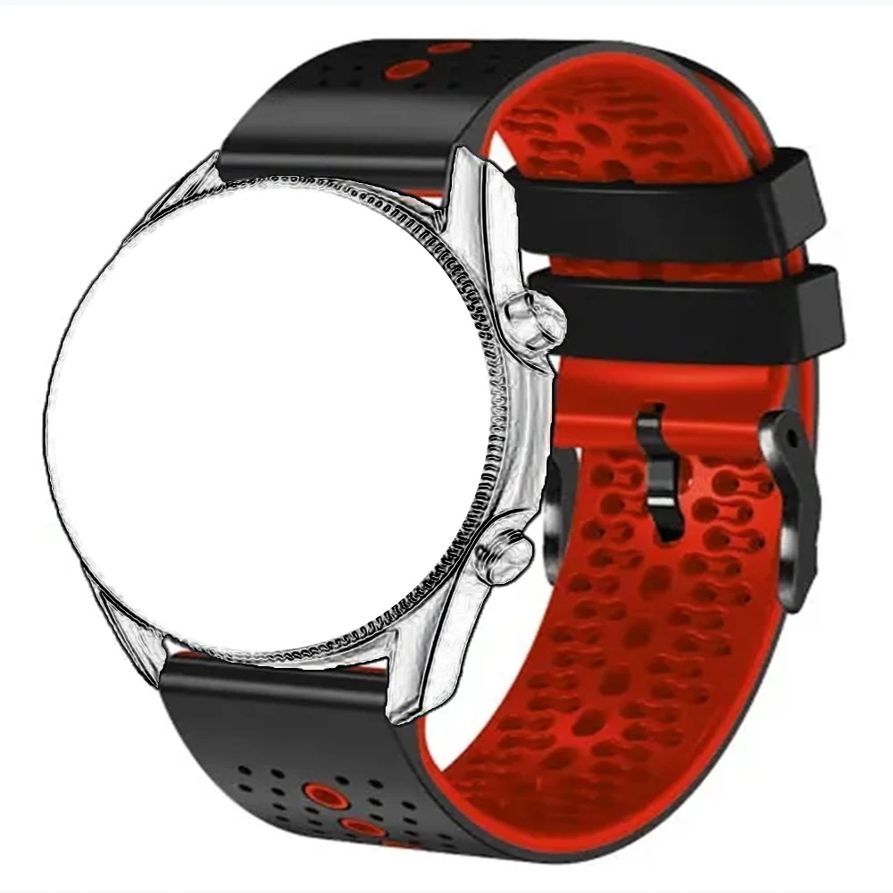 Силиконовый ремешок для умных часов 22 мм для Amazfit GTR4/GTR3 Pro/2e/GTR2 GTR3 Pro 47 мм для Xiaomi S1 Active/S1 Pro дышащий ремешок