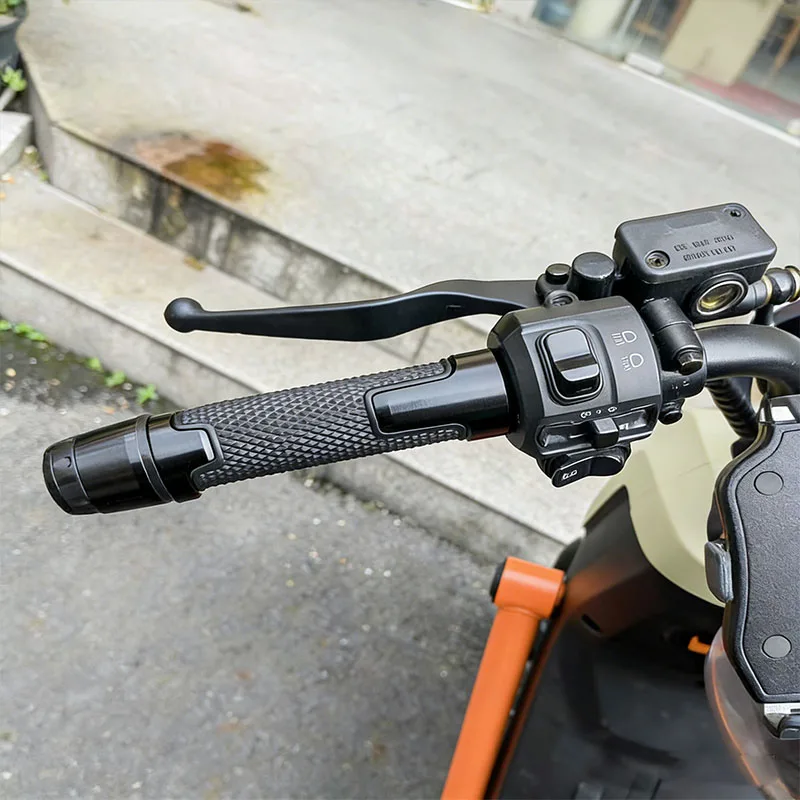 يصلح ل KYMCO XCITING 125 250 300 350 400 500 نماذج 7/8 ''22 مللي متر 2023 2024 2025 + مقبض دراجة نارية ينتهي القبضات بار مقبض اليد #2