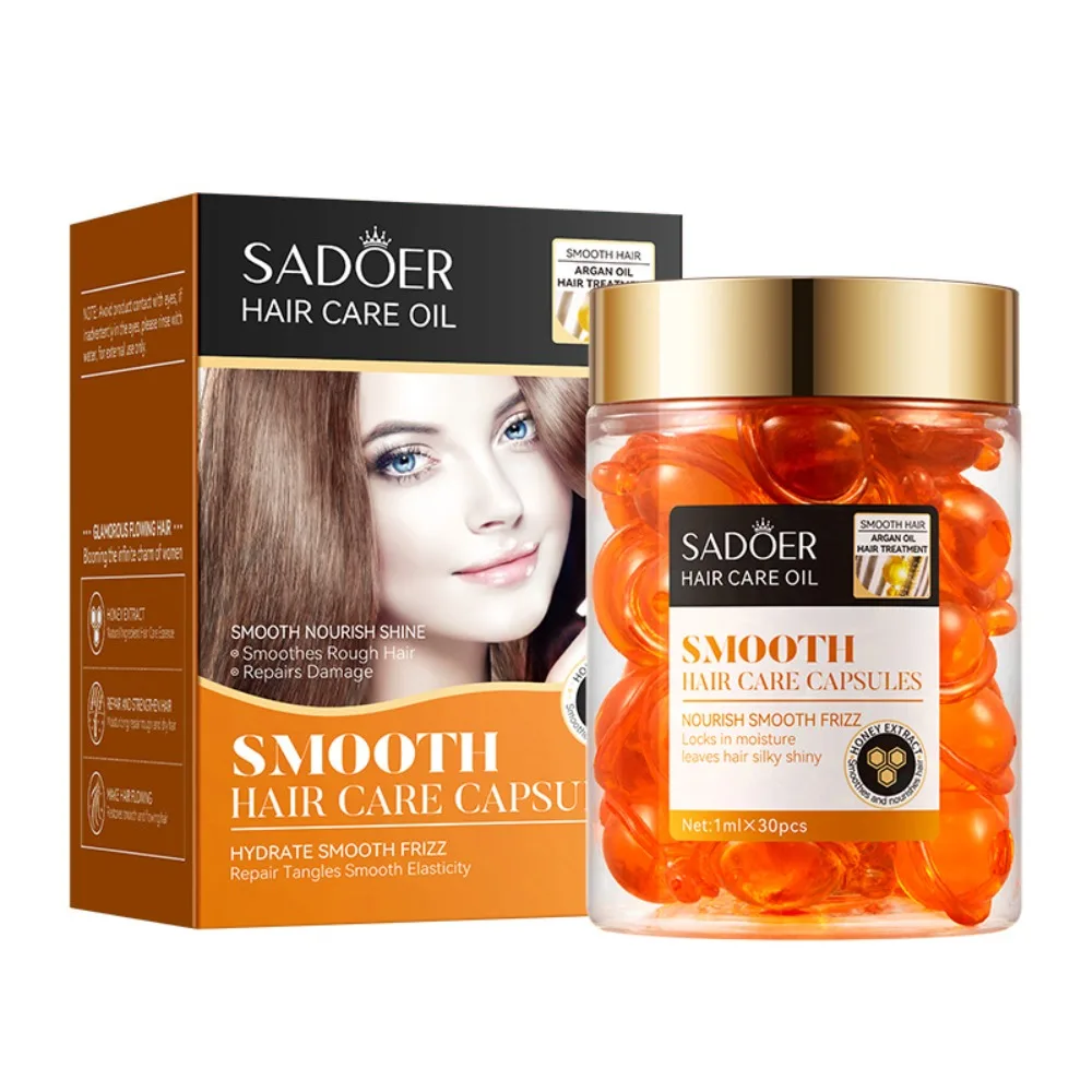 Vitamin Hair Care Oil Capsule Fast Restore Deep Moisturizer Moisturizing Hair Oil Prevent Hair Breakage Repair Hair
