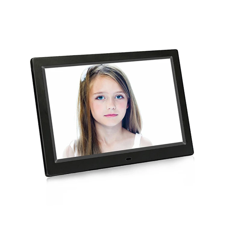 China MP4 Hot Videos Free Music Download Digital PO Frame with Acrylic Material Video & Music Player Clock Large Screen