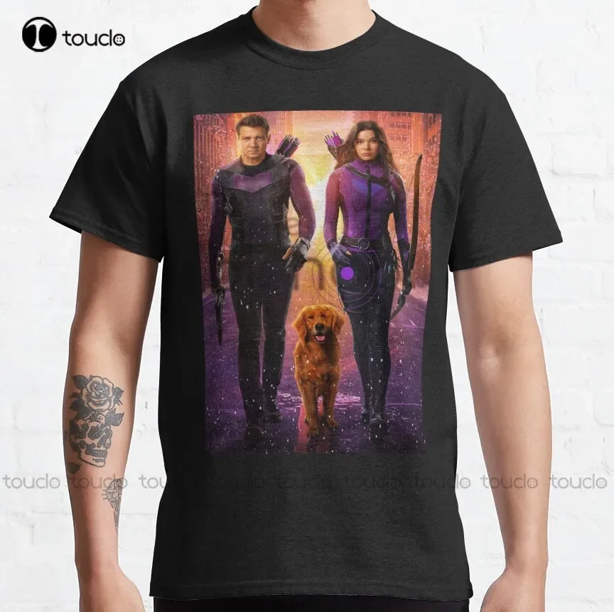 Kate Bishop | New 2021 2022 Classic T-Shirt Anime Shirts For Women Custom Aldult Teen Unisex Digital Printing Tee Shirt Xs-5Xl