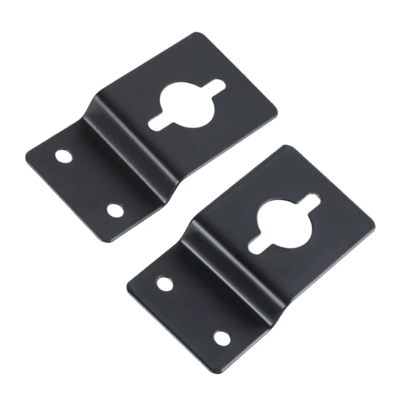 2pcs Speaker Wall Mount Brackets Heavy Duty Metal Hanger Speaker Bracket for Most Speakers Accessory