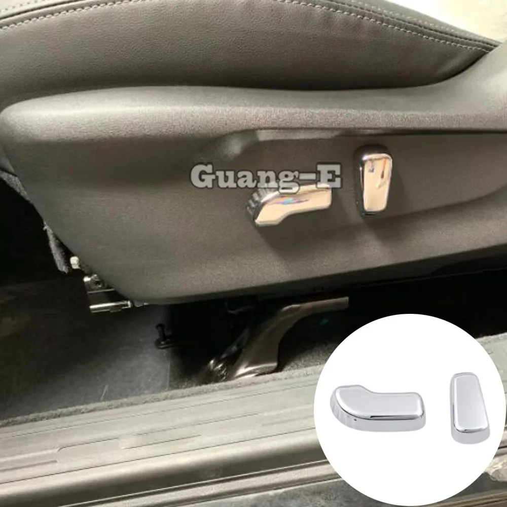 

For Subaru Forester 2018 2019 2020 2021 2022 Car Sticker Cover Detector ABS Chrome Seat Adjustment Knob Button Switch Trim Hoods