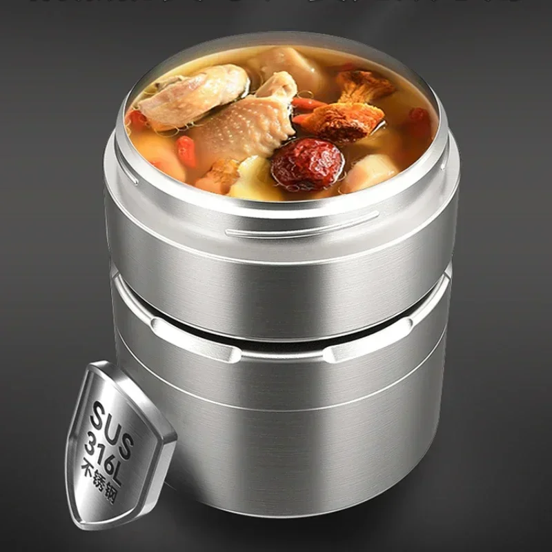 Hot Saleslunch Box Bucket With 24-hour Ultra Long Insulation, Portable And Large Capacity For Household And Office Workers To Ca