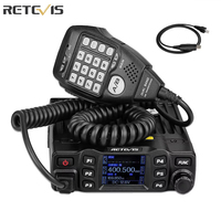 RETEVIS RT95 Car Radio with Screen Ham Car Mobile Radio Station Autoradio Two-way Radio 25W VHF UHF CHIRP Anytone Base Station