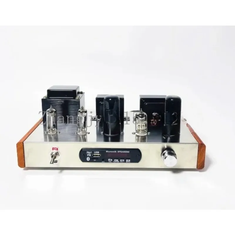 12W+12W Push-Pull Vacuum Tube Amplifier Full Bridge Rectifier 6F2 Driver 6P1 Power Tube DIY Kit & Finished Unit