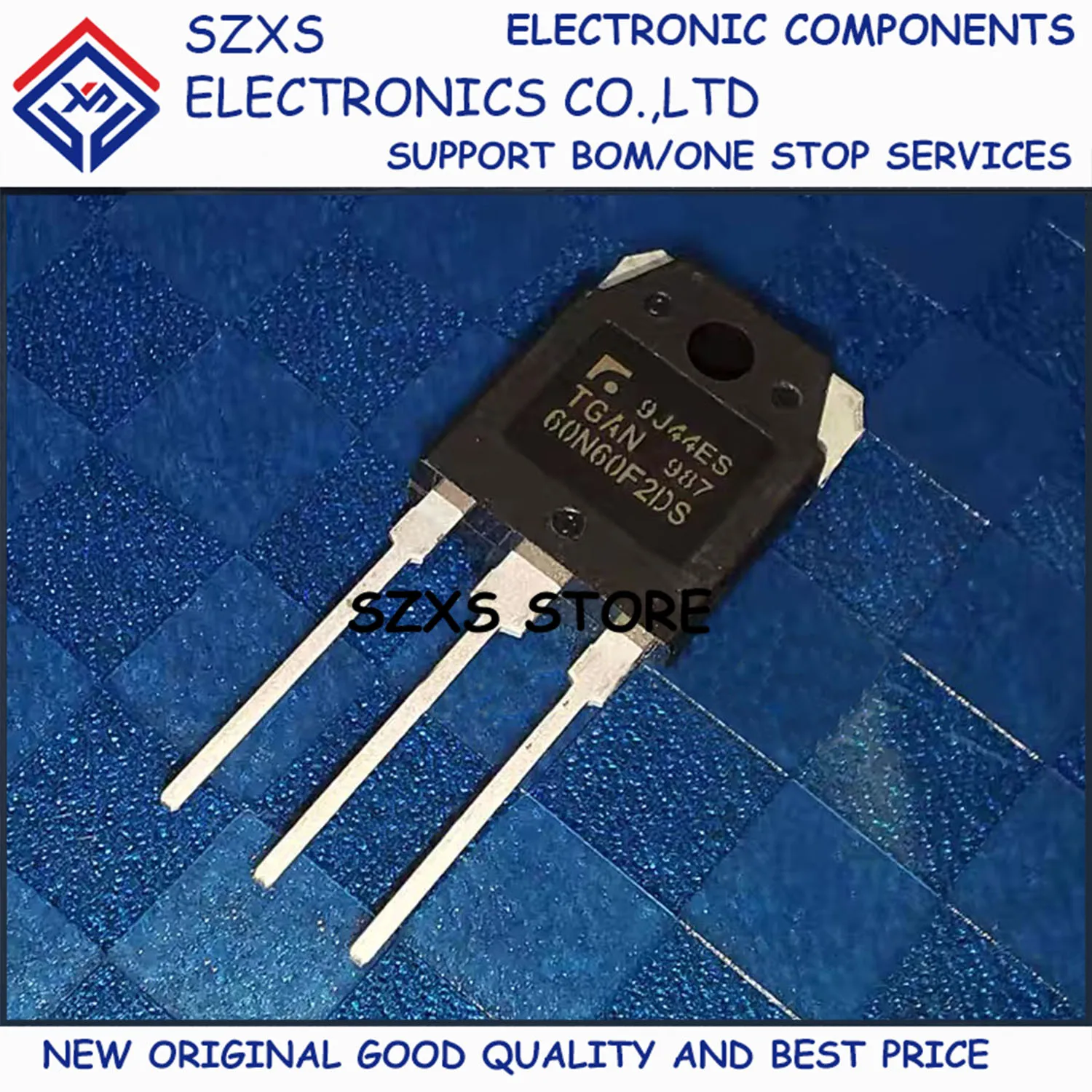 

New Original 10Pcs TGAN60N60F2DS TO-3P 600V 60A IGBT Field Effect Transistor In Stock Electronic Components Good Quality