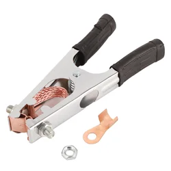 500A Electroplated Ground Clamp Copper Welding Earth Clip Clamp for Manual Welder
