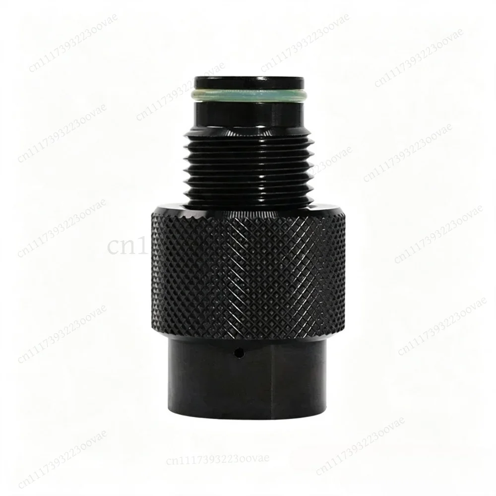 G1/2-14 Thread HPA Tank ASA Adapter ON/OFF Regulator Valve with Pin Depressor for CO2 Compressed Air,Replacement Paintball Parts