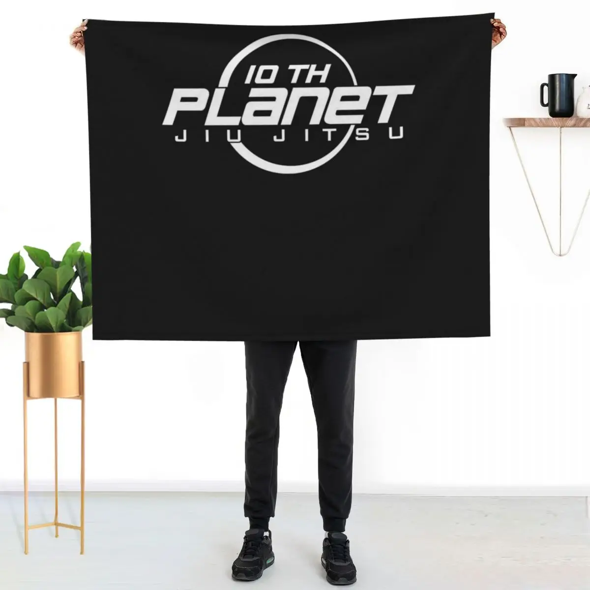 10th Planet Jiu-Jitsu Throw Blanket Beautifuls Blankets For Bed Blankets For Baby halloween Summer warm winter Blankets