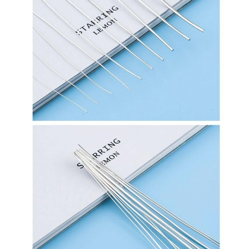 Creative Authentic Silver Wire Jewelry Making Findings & Component