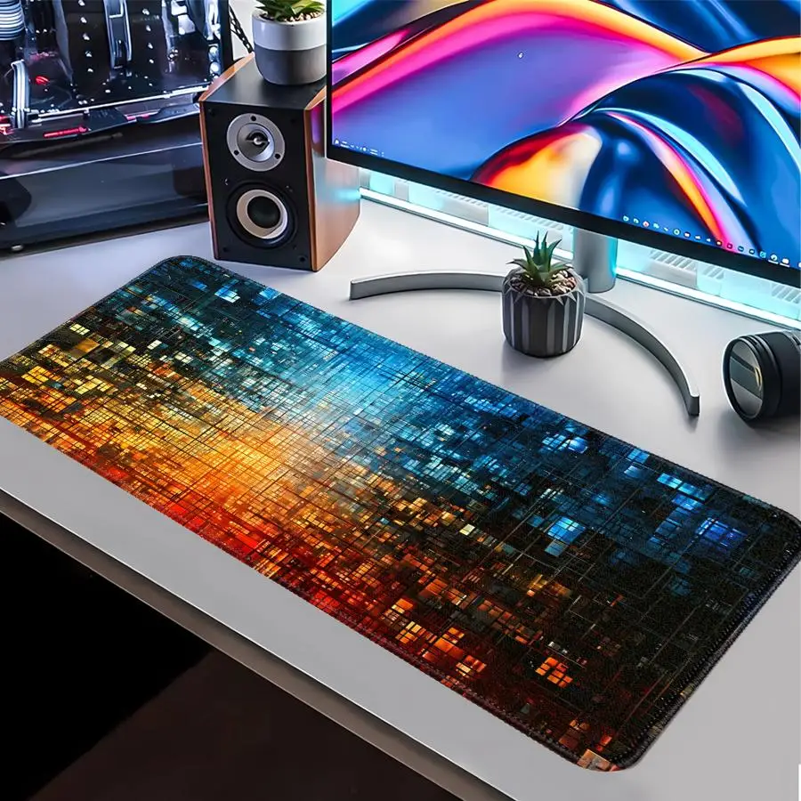 Fashion Space Mouse Pad Keyboard Mouse Pad Desk accessories Computer Laptop Pad office Pad Game Console Pad overlock