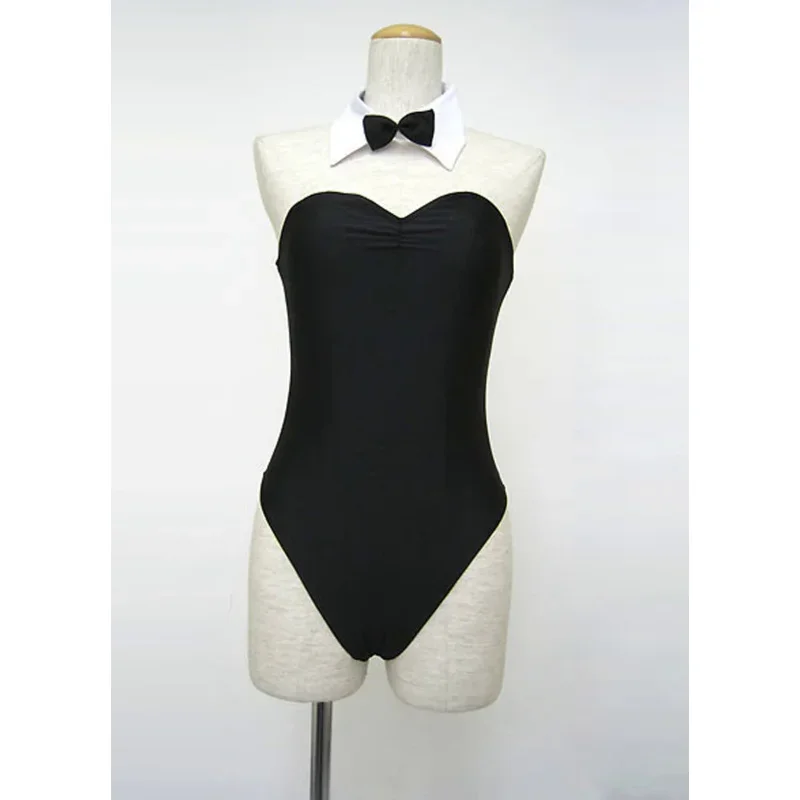 للجنسين أنيمي كوس حزن Haruhi Suzumiya الأرنب فتاة تأثيري ازياء الزي هالوين عيد الميلاد موحدة حجم مخصص M1