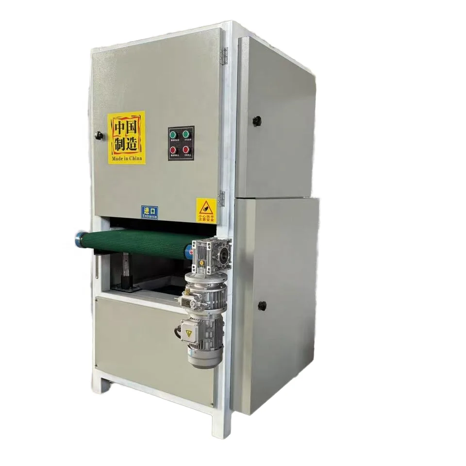 Automatic Stainless Steel Flat Polishing Sanding Machines 600mm 800mm 1000mm 1300mm Motor Gearbox Engine Core Eco-Friendly