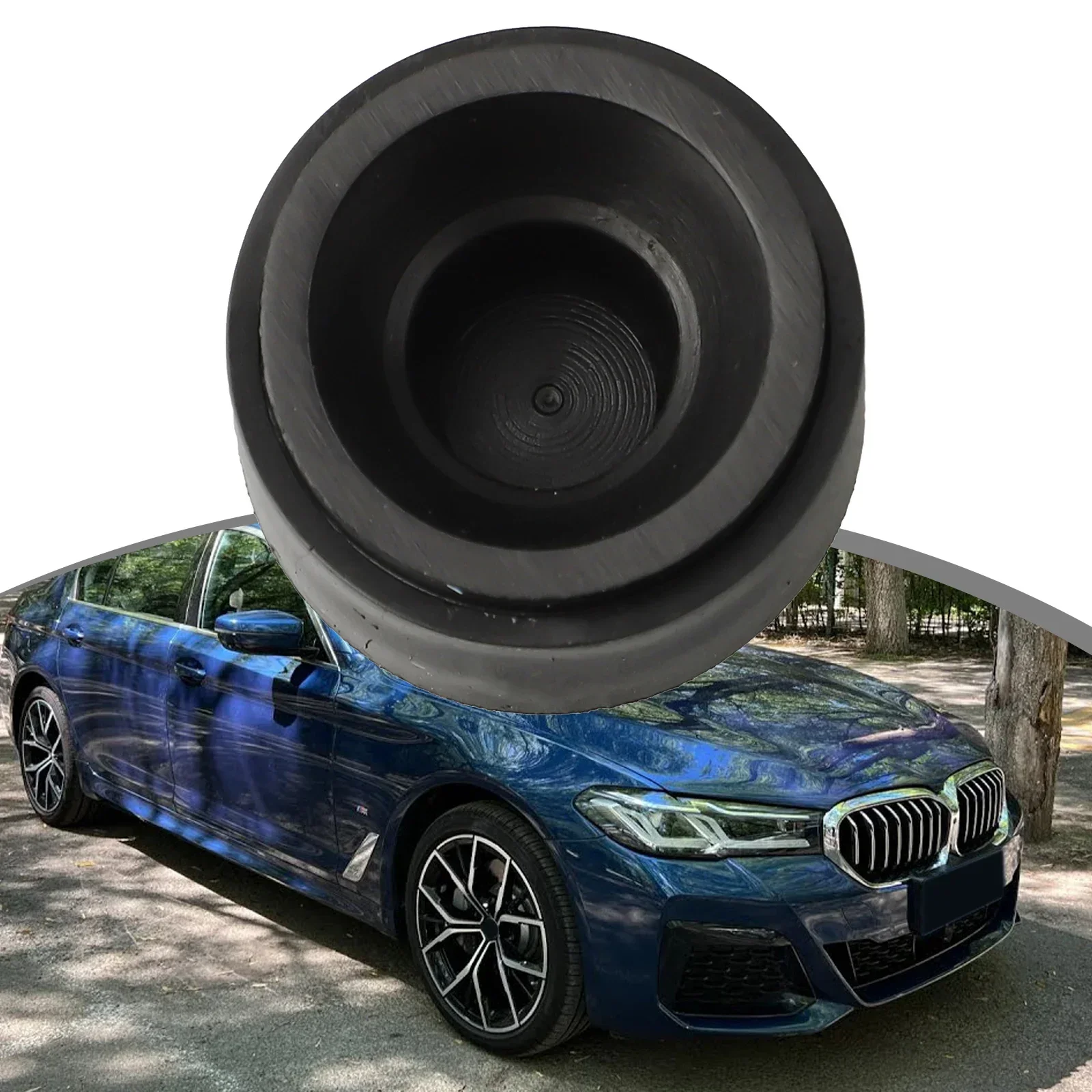 For BMW Engine Cover Rubber Mounting Mount 11147799108 Replacement Installation Rubber Black Quick Installation Non-deformation