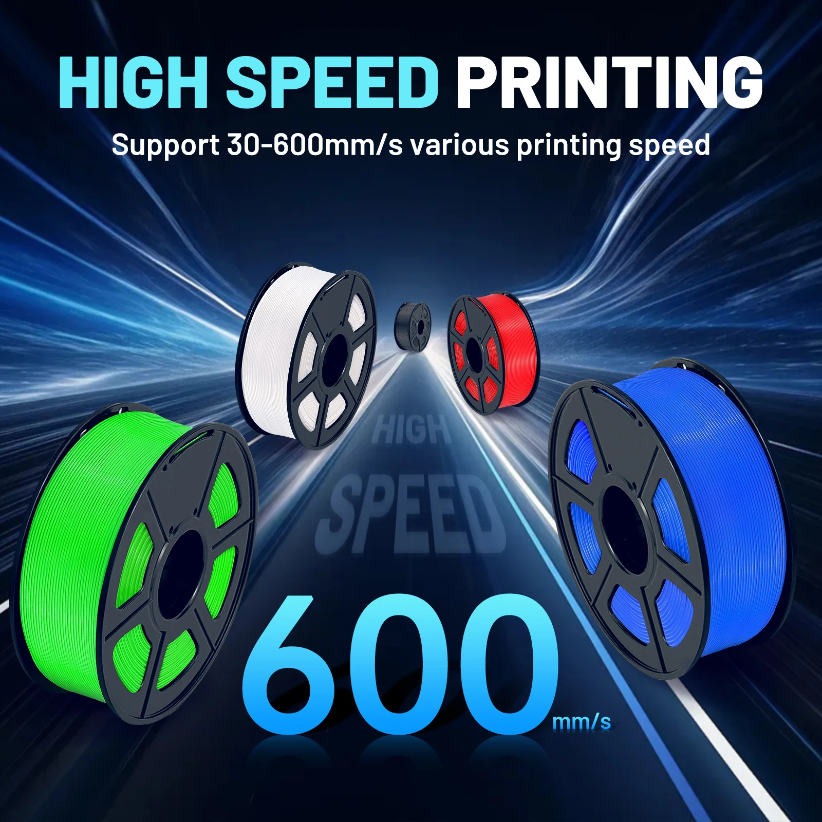 CoLiDo PETG/TPU/ABS 3D-Filament 2 kg 1,75 mm +/-0,02 mm 3D-Druckfilament, ordentlich gewickeltes Filament, Vakuumverpackung, schneller Versand, EU – Detail 3