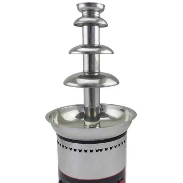 

4 layers Electric Professional Chocolate Fountains Mini Chocolate Fountain Machine Stand