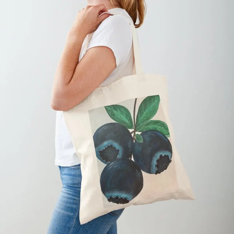 

Blueberries II Tote Bag Canvas bag Canvas stote bag shopping bags foldable cloth woman