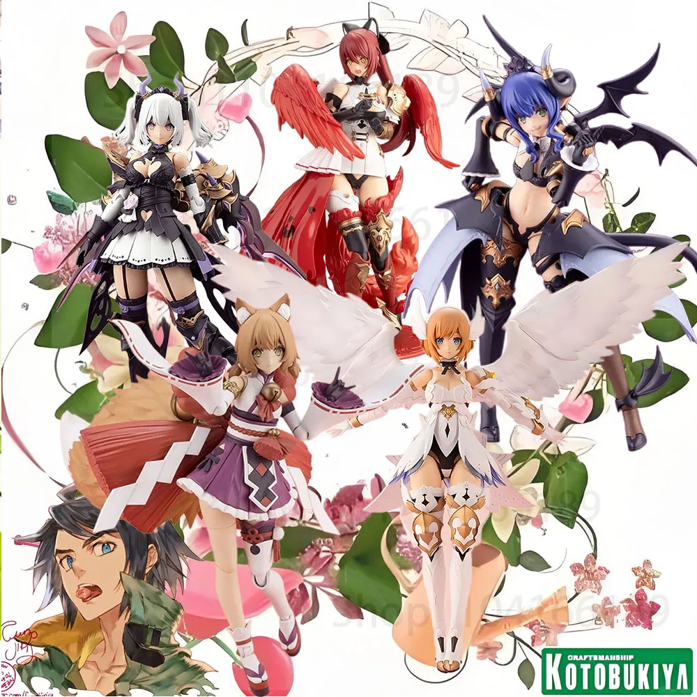 

В наличии Kotobukiya, оригинальная фигурка ARCA NADEA ERMEDA CHARMED LUMITEA, аниме-фигурка в сборе, модель игрушки, коллекционные подарки для детей