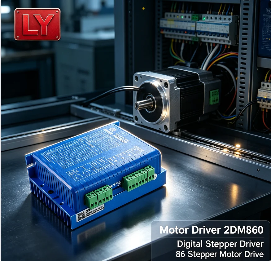 DM542 Digital Stepper Motor Driver 2 phase 20-50V DC 1-5.6A for 42 57 Stepper Motor Nema17 Nema23 Stepper Motor Controller