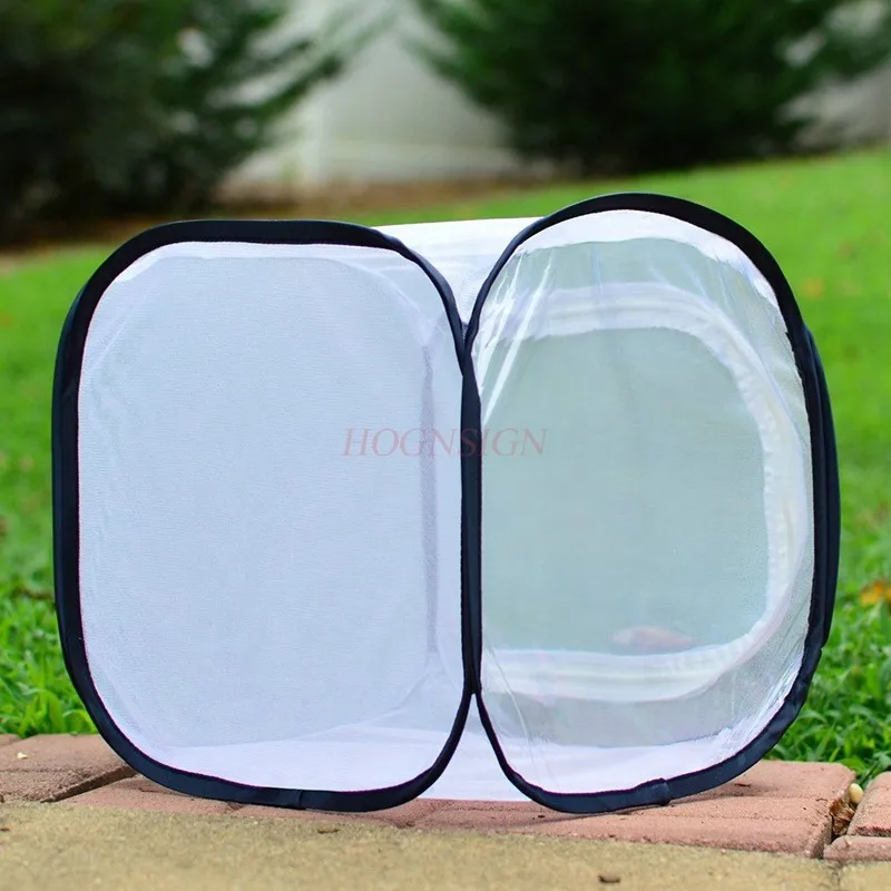 Butterfly Mantis Breeding Box Net Box Foldable Storage for Insect Collection Observation Dragonfly, Moth Breeding Box