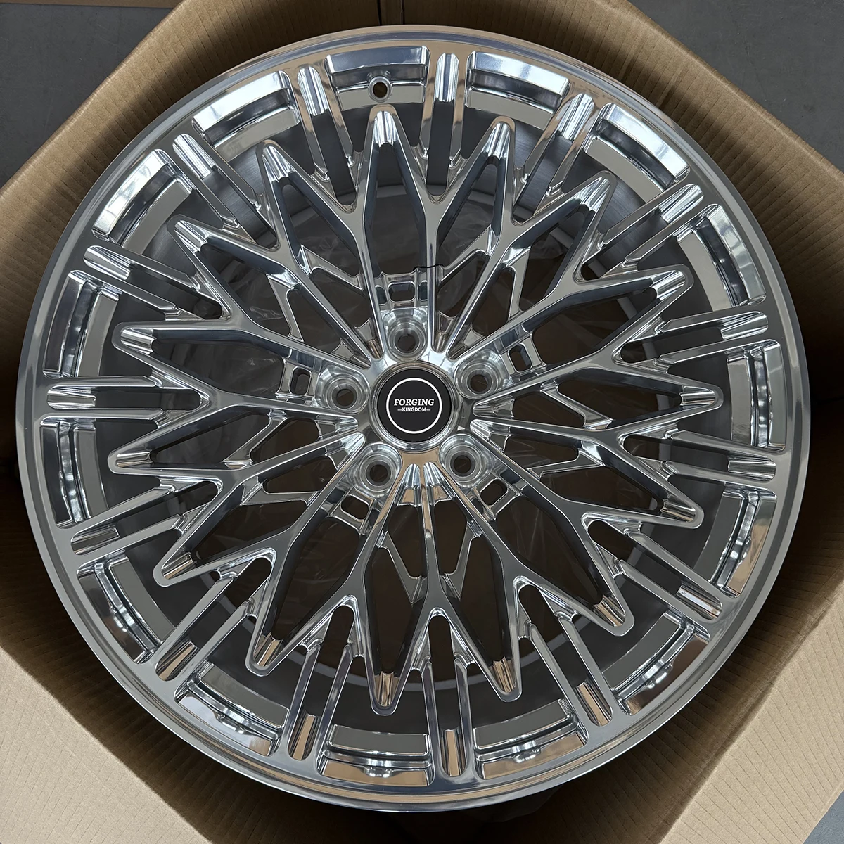 20 21 22 23 Inch 5*112 Hole Pitch Forged Alloy Wheels New Condition Fine Polishing Process Forged Aluminum Wheels