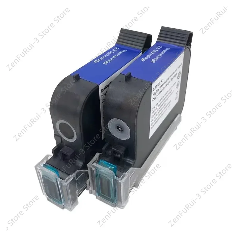 Wholesale Original 1 Inch 25.4mm Black Ink Cartridge, Compatible Fast‑Dry TIJ 2.5 Ink For Handheld Inkjet Printer