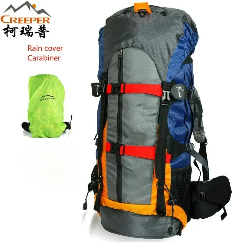 

Рюкзак CREEPER New Outdoor Professional, водонепроницаемый, для кемпинга, альпинизма, походов, большой вместимости, 60 л, 15 цветов