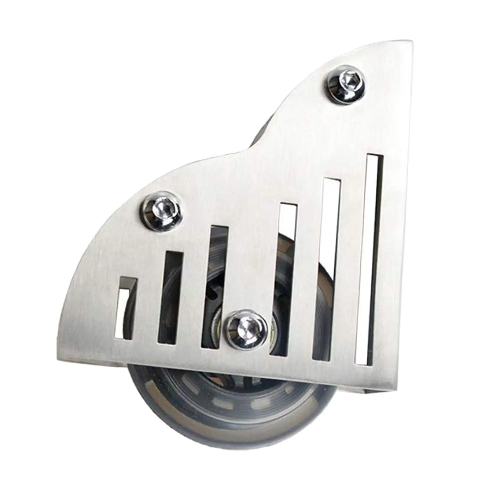 Rolling Library Ladder Hardware Bottom Wheel Stainless Steel Bookcase Rolling