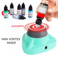 10000RPM High Frequency Vibration Shaking Mixer Liquid Anti-Caking Vortex Mixer Nail Polish Pigment Airbrush Paint Ink Shaker