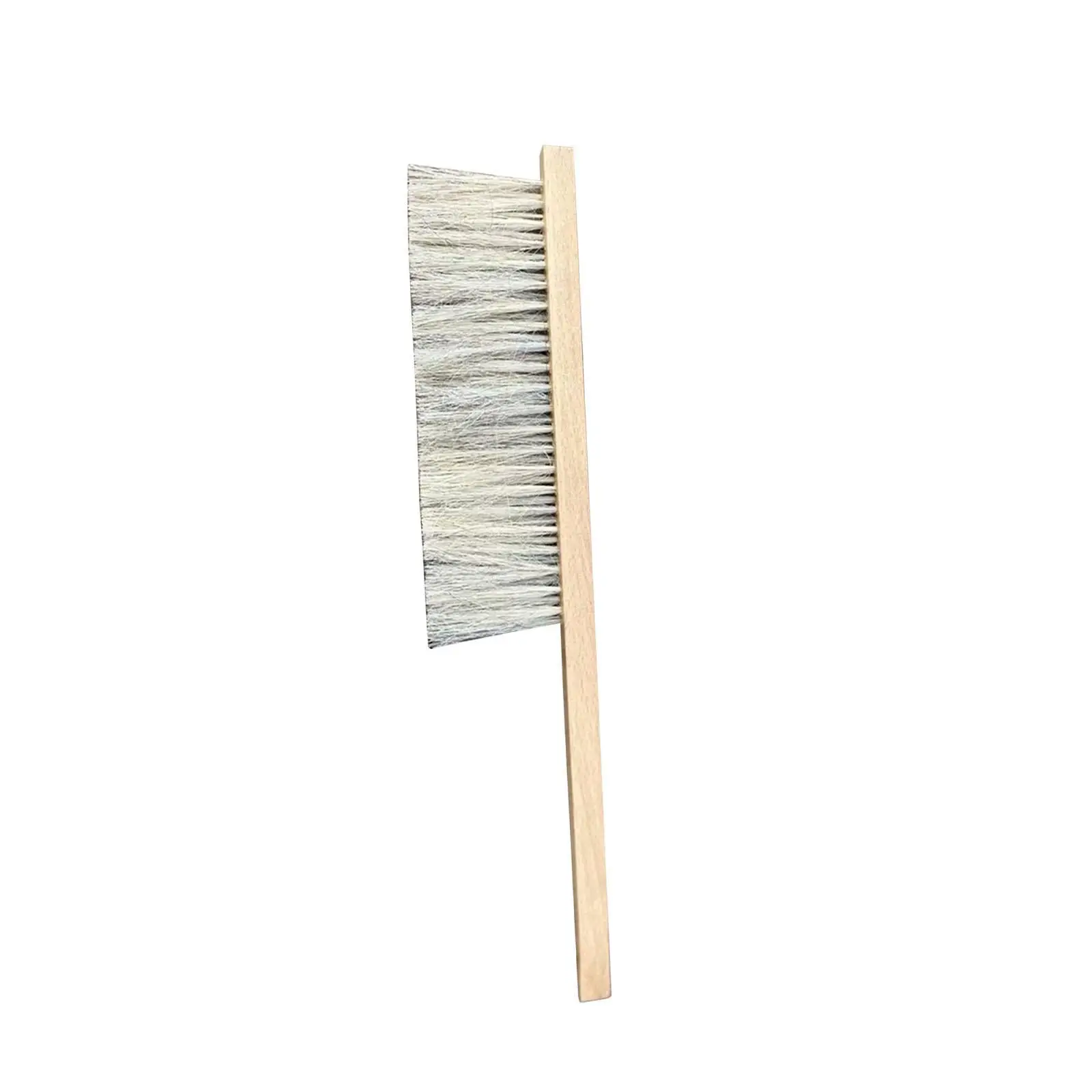 1x Beekeeping Brush Sweeping Tool Beehive Portable Bee Soft Cleaning Brush Tool with Wood Handle for Beekeepers Supplies 40cm