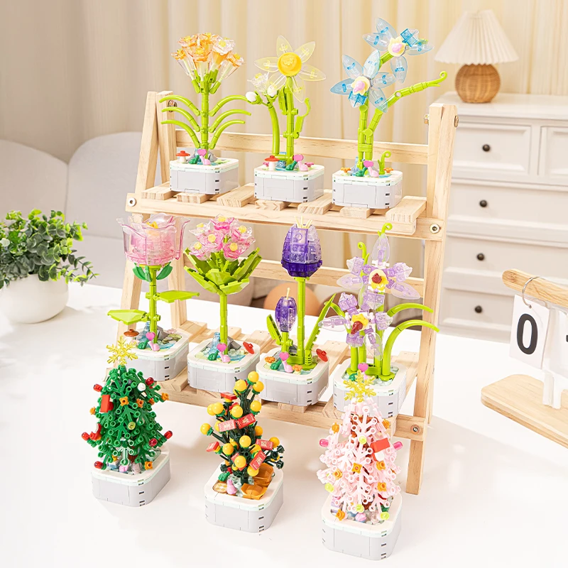 

Creative Brick Christmas Tree Building Kit, Compatible with Major Brands, DIY Xmas Decor Gift for Kids Adults Hot Sale 2025 toy