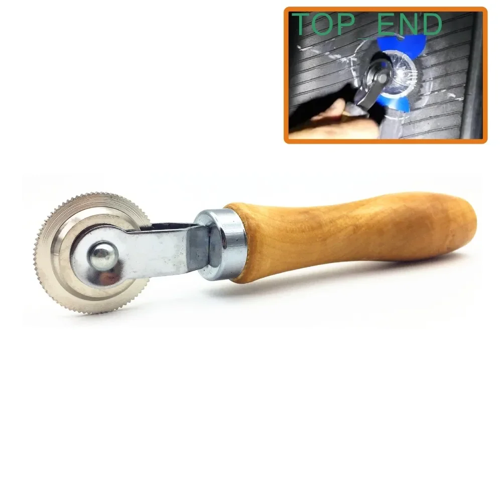 

38x2mm Durable Ball Bearing Roller,Wooden Handle Stitcher,Tire Repair Tool for Garage,Tire Repair Service Shop,1pc,Free Shipping