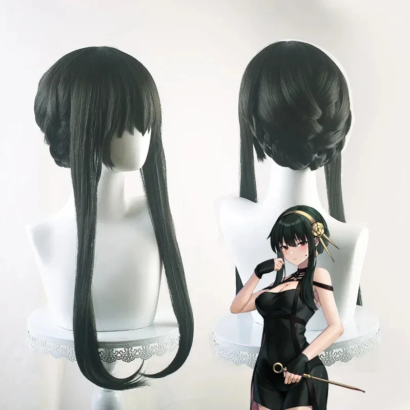 A Litter Of Bears Аниме Spy X Family Yor Forger Косплей Парик Платье Костюм Assassin Готическая Черная Красная Юбка Экипировка Униформа 2025 Новый