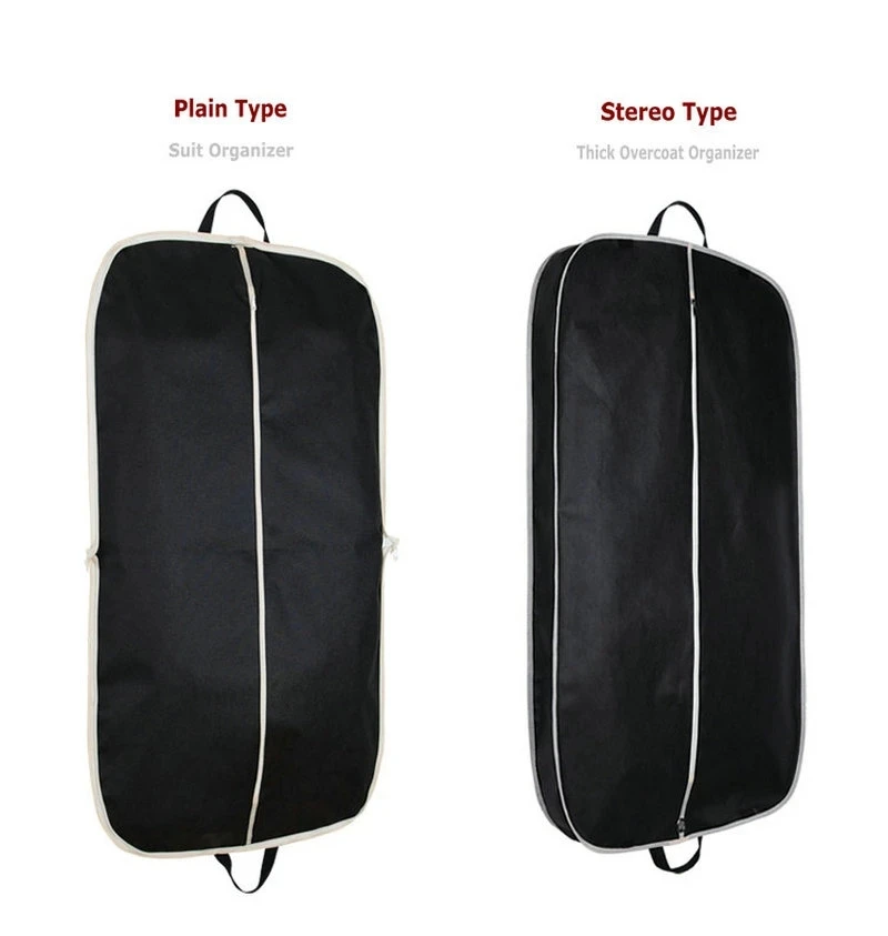 High-end Men Suit Bag Travel Garment Bag Portable Folding Suit Carrier Bag For Men / Women Suits