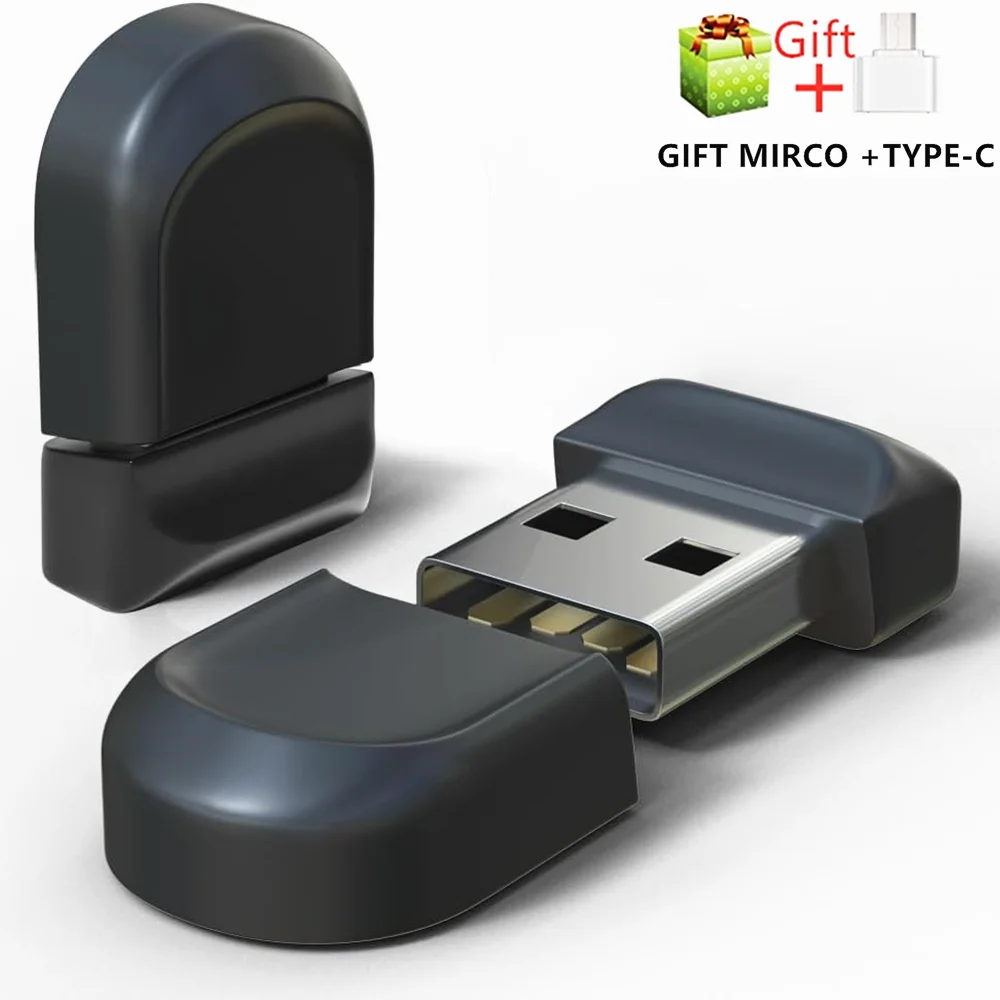 Binful Super Mini 256Gb Usb Flash Drive Waterdichte Pendrive 2Tb 1Tb 512Gb Real Capaciteit Usb 2.0 Memory Stick Thumbdrive