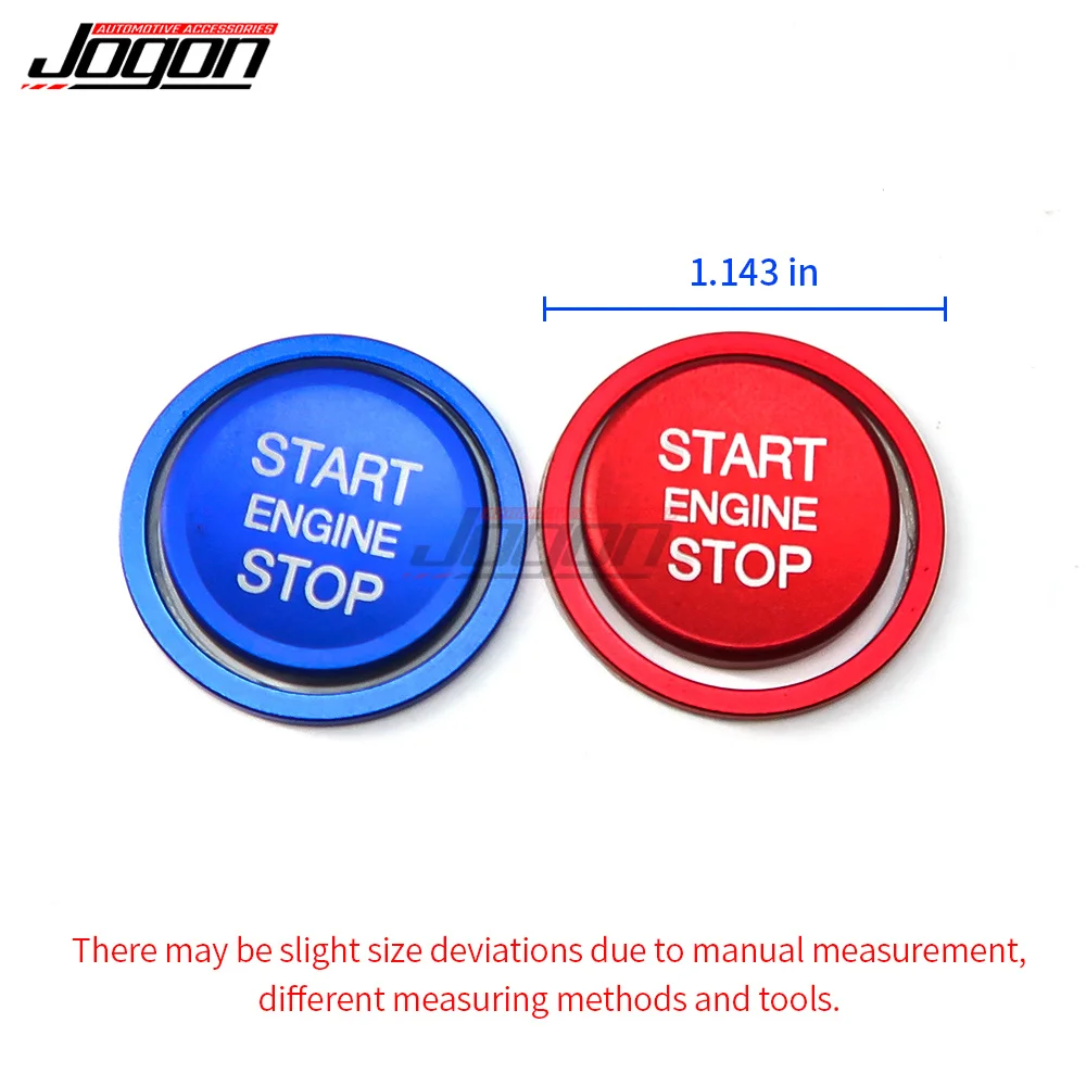 Car Ignition Engine Push Start Stop Button Switch Cover Sticker for Volkswagen VW Golf 7 GTI R Jetta CC Arteon Accessories