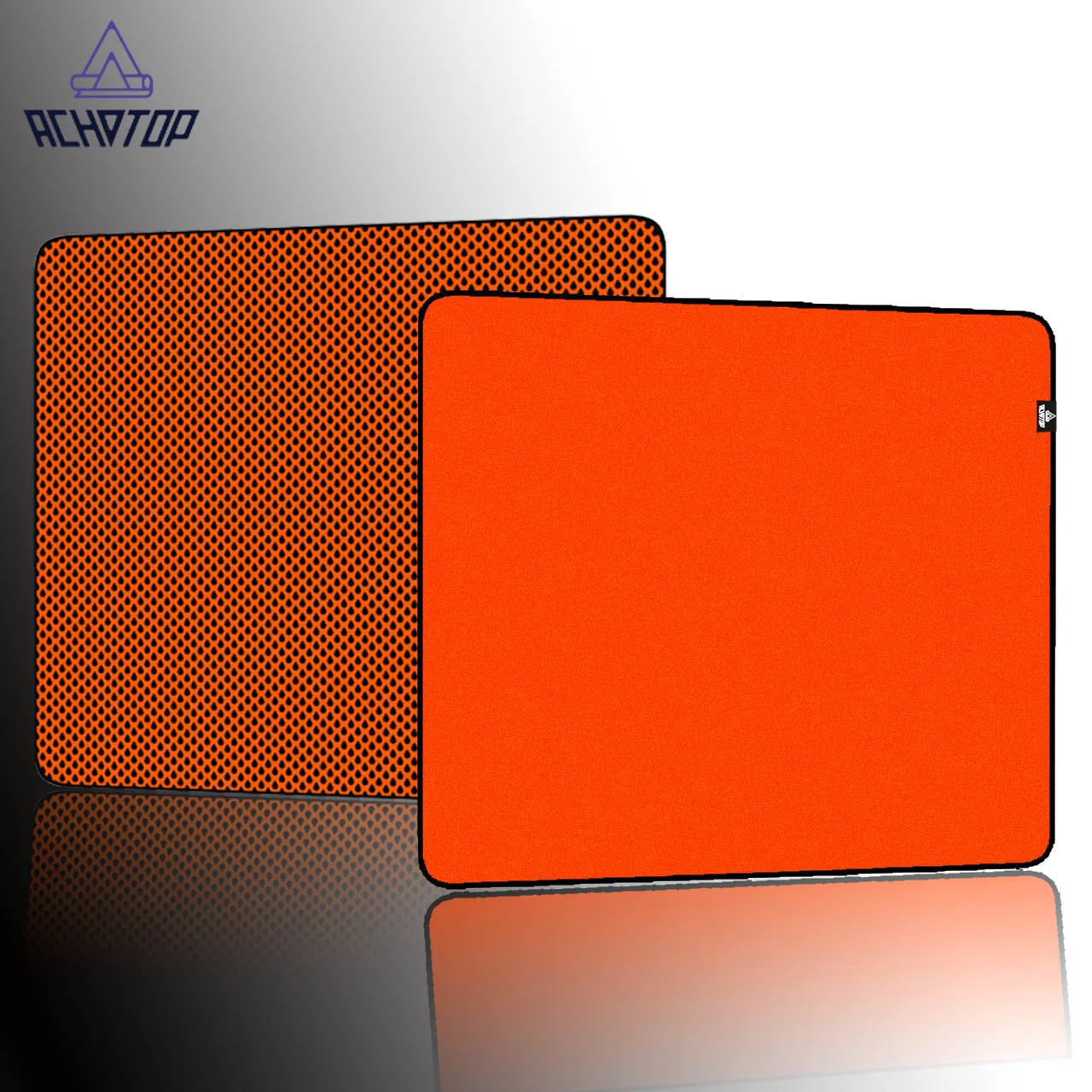 

Achotop Jacquard Mousepad Anti-slip Mouse Pad Control Mouse Mat Fine Particle Table Carpet Speed Desk Mat 40x45CM Orange Mats