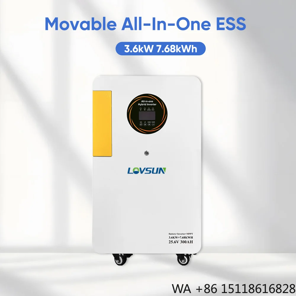 All in One ESS Portable 10kWh 5kw 3kw Integrated Home Single Phase Lithium Battery and Inverter Solar Energy Storage System