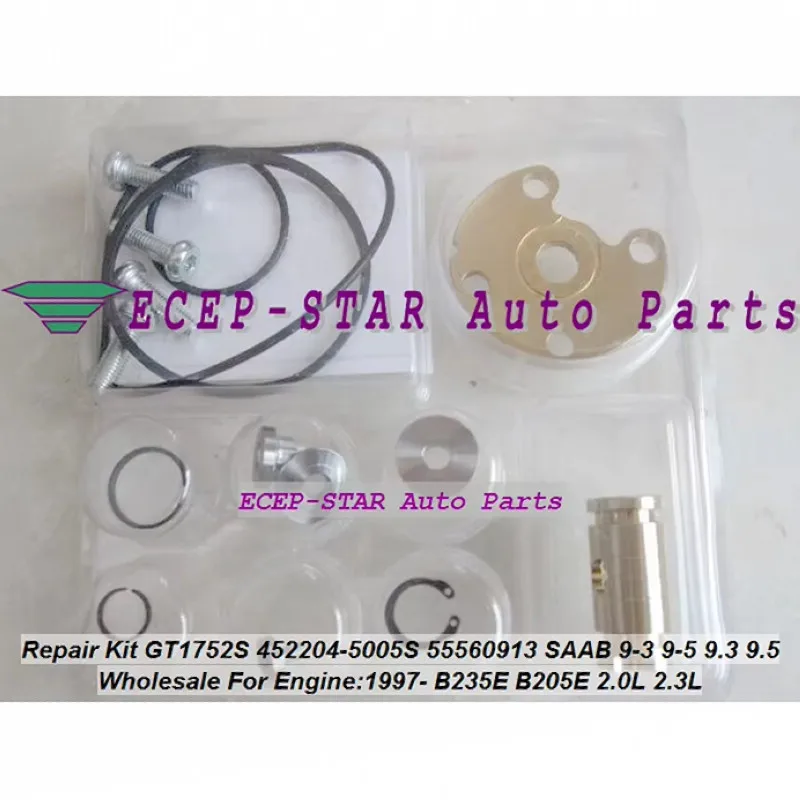 Turbo Repair Kit GT1752S 452204 452204-0004 55560913 955703 9172123 For SAAB 9-3 9-5 9.3 9.5 97-05 B205L B235E B205E 2.0L