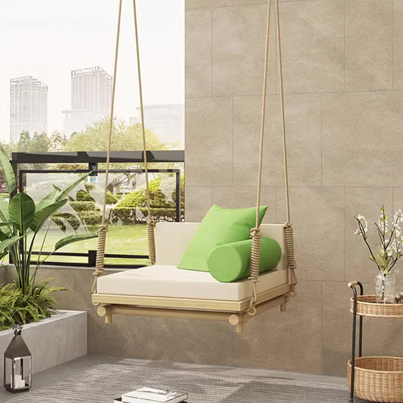 

Indoor Balcony Hanging Chair Household Basket Leisure Lying Flat Swing Outdoor Single Double Comfortable Hanging Chair B