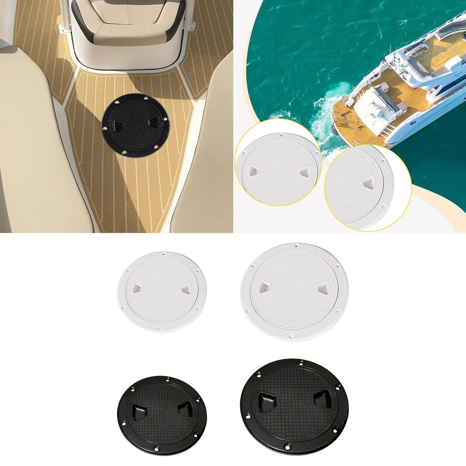 Inspection Hatch Spare Parts Boat Hatch for Ships Outdoor Facilities RV
