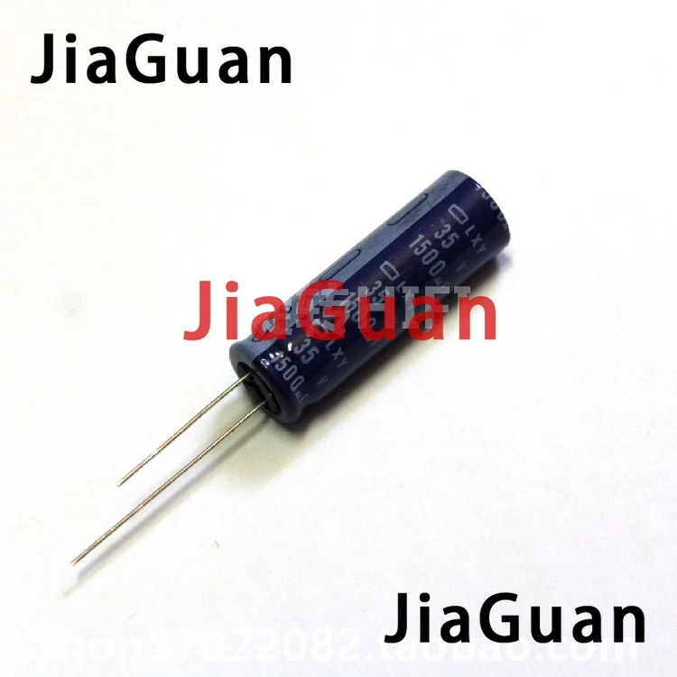 

10pcs NEW NIPPON LXY 35V1500UF 13X40MM NCC electrolytic Capacitor 1500UF 35V CHEMI-CON 35v 1500uf