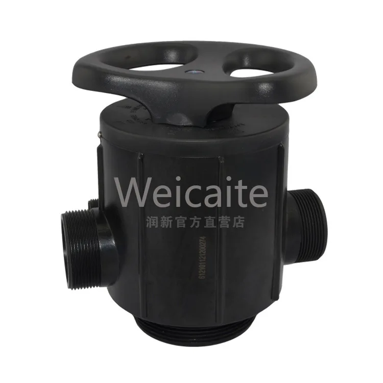 Resin tank direct 300 manual softening valve, multi-way control valve, soft water control valve 61202 F64B 2 tons