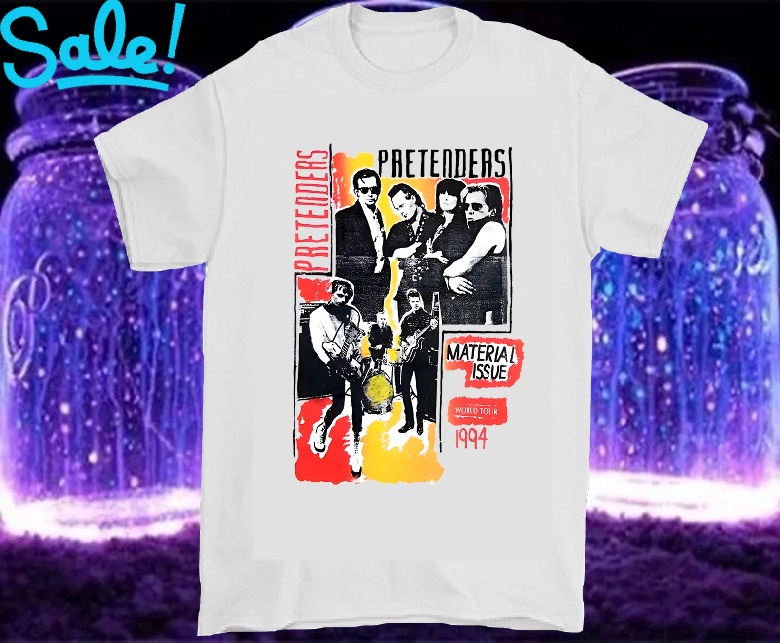 The Pretenders White T-Shirts for sale Size S-5XL EL122