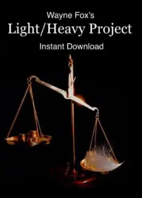 Light Heavy Project by Wayne Fox -Magic tricks