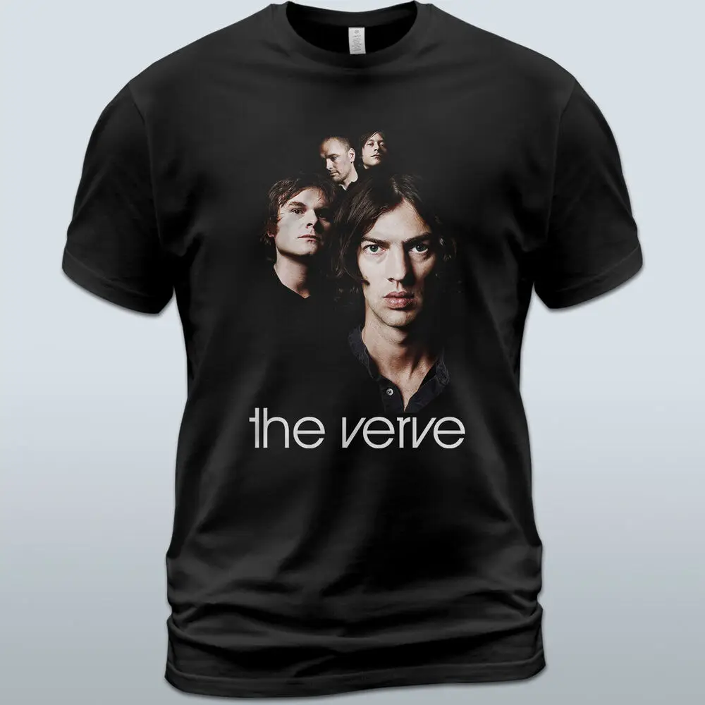 Cotton T-Shirt The Verve Album Tee Richard Ashcroft Nick McCabe Simon Jones