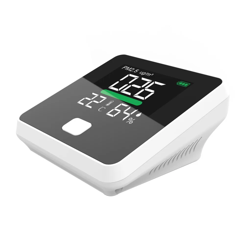 Fine Division PM2.5 Dust Detector, Household Indoor Laser Haze Meter, Air Quality Testing Instrument, Gas Detector