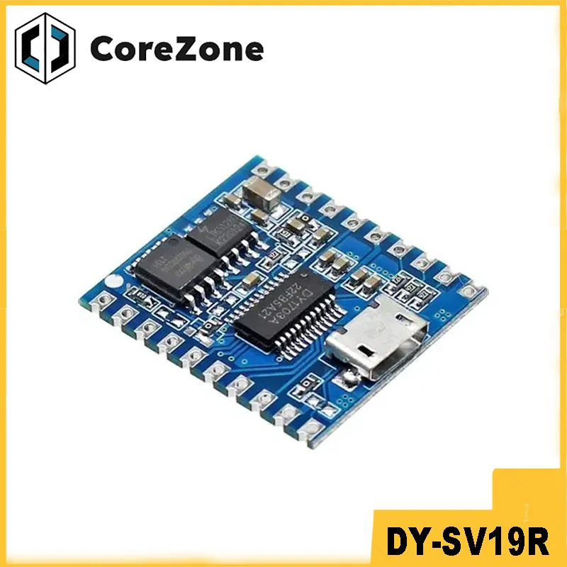 DY-SV19R voice playback control module one-on-one triggering serial port control MP3 onboard flash