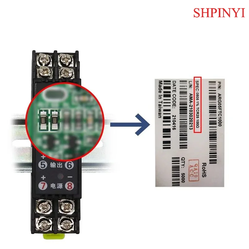 Thti Versatile Current Input Signal Isolator - Two - Wire/three - Wire System Compatible